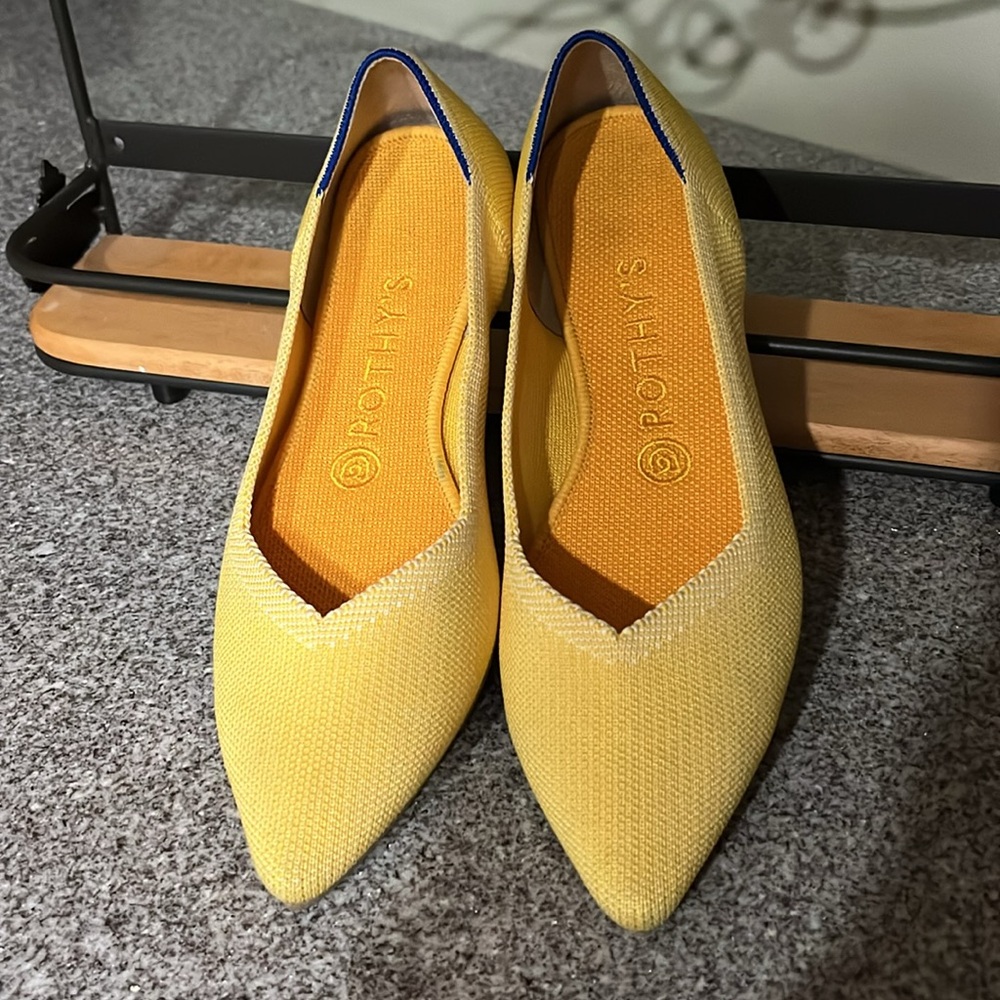 Rothy’s pointed toe